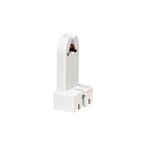 Leviton 390-1W Medium Base, Bi-Pin, Standard Fluorescent Lampholder, Pedestal - Pkg Qty 10