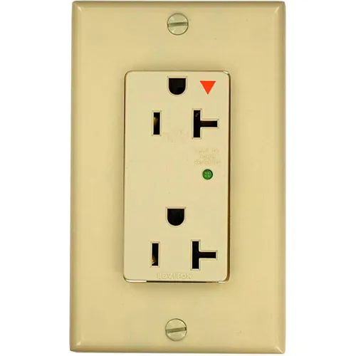 Leviton 5380-Igi Decora Duplex Surge Suppressor Receptacle Iso Ground ...