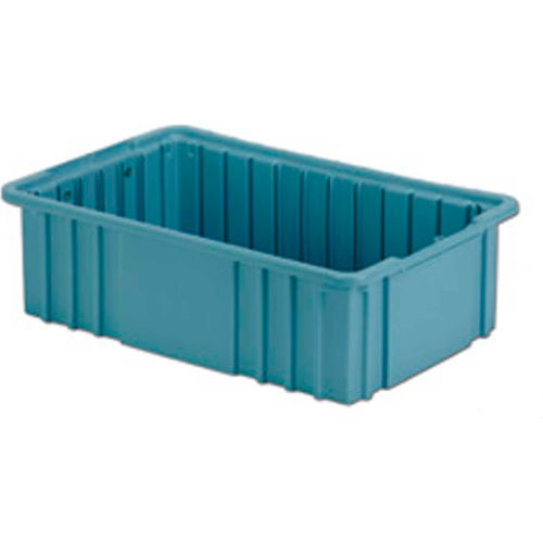 LEWISBins Divider Box NDC2050 16-1/2" x 10-7/8" x 5", Light Blue - Pkg Qty 8