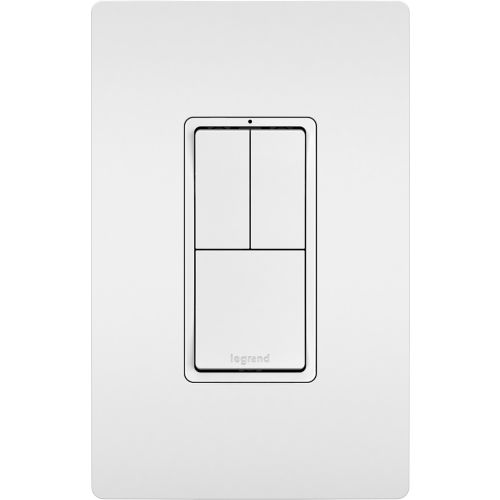 Legrand® Radiant® 2 Single Pole Switches, 3 Way Switch, White