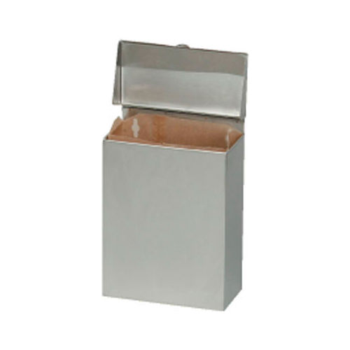 Hospeco Wall Mount Convertible Sanitary Napkin Receptacle 8" x 4" x 11