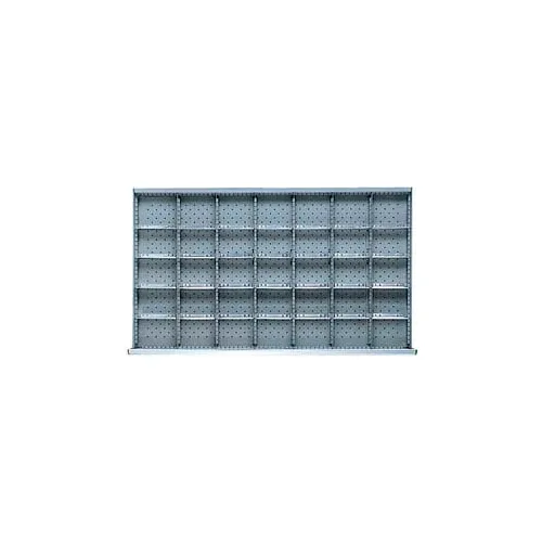 MW Drawer Layout, 35 Compartments 5" H