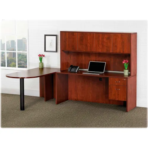 Lorell essentials series on sale reception desk