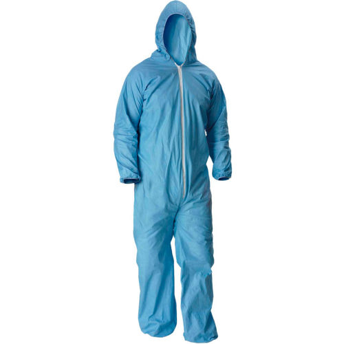 Lakeland Pyrolon® Plus 2 Disposable FR Coverall 3XL, Hood, Elastic Wrists/Ankles, 25/Cas, 7428B
