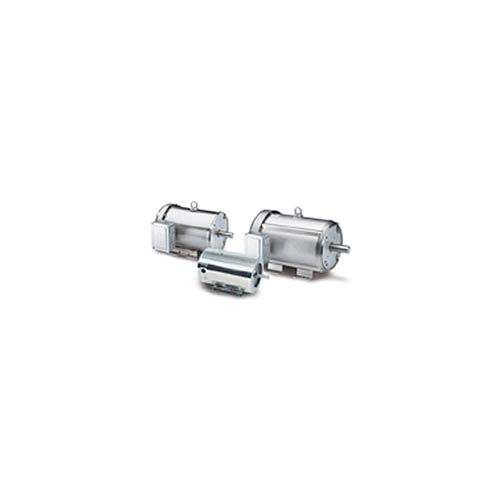 Leeson Motors Motor Washdown Motor-1/2HP, 115/208-230V, 1725RPM, TENV, C FACE, 1.15 SF, 77 Eff.
