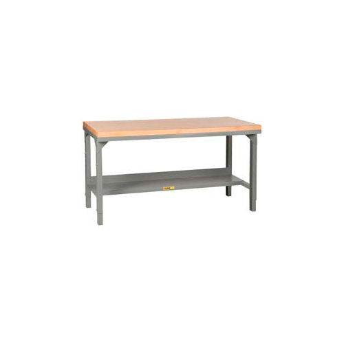 Little Giant Wsj2 3048 Ah 48w X 30d Welded Maple Butcher Block Square