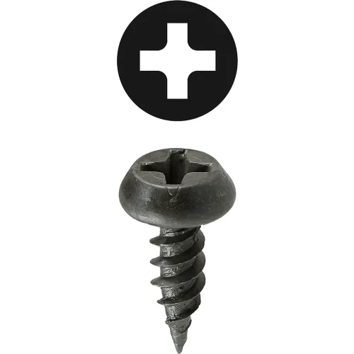 L.H.Dottie® Phillips Pan Head Self Drilling Screw, 6 x 7/16", Tuff 500