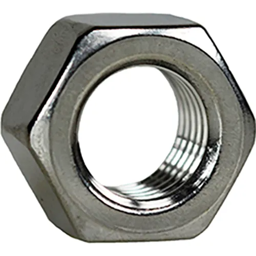 100-Pack Stainless Steel 1-72 Hex Nuts – 18-8 Grade, Machine Screw Size, Socket Drive Style