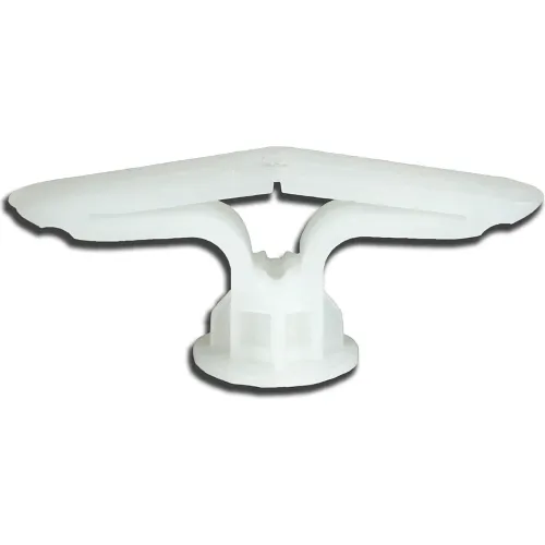 L.H.Dottie® Toggle Anchor, 10, White, 100 Pack