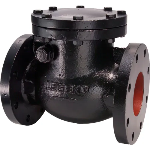 Legend Cast Iron Check Valve Inline Flanged T-311 2 Pipe 7.5X6.2