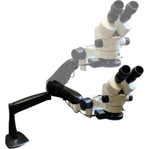 Amscope 3.5X-90X Boom Trinocular Stereo Microscope With 5MP Camera & Fluorescent Light – SM-4TPZ-FRL-5M