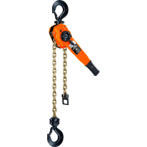 CM Series 653 Ratchet Lever Hoist, 3T Capacity, 5' Lift