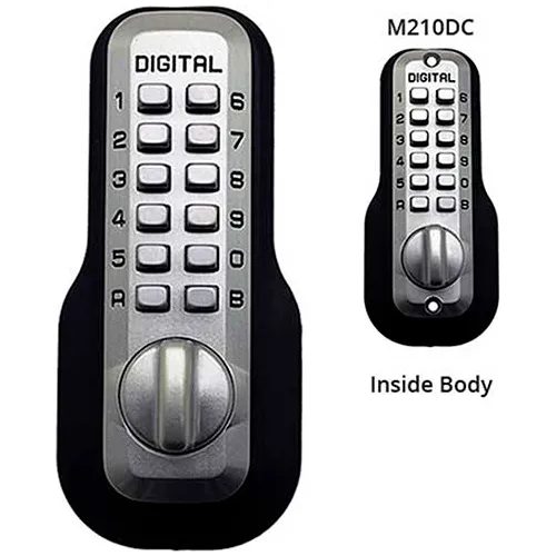 Lockey Digital Door Lock M210 Mechanical Keyless Deadbolt Double