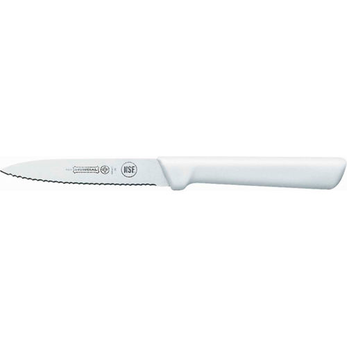 Mundial W0547-4E - Spear Point Paring Knife, Serrated, 4&quot; - Pkg Qty 24