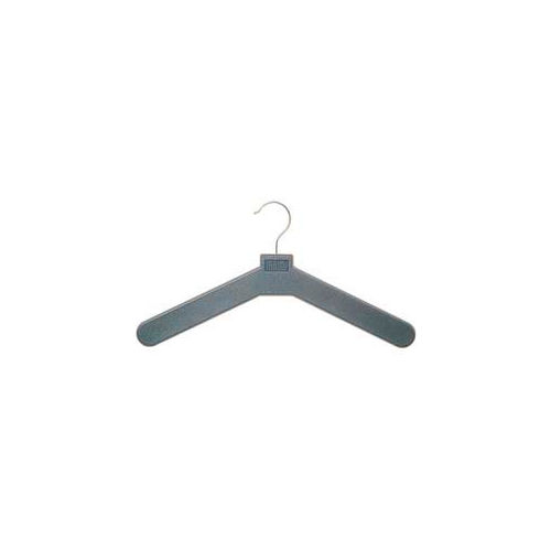 Open Hook Hangers, 100 Pack, Charcoal Gray