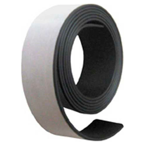 Magna Visual&#174; Magnetic Adhesive Tape Roll, 48&quot;W x 1&quot;H, Black