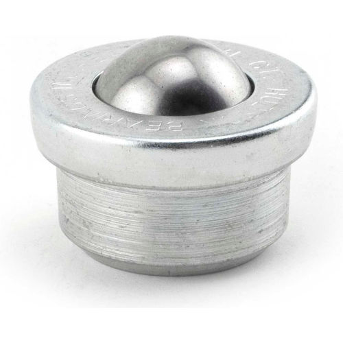 Hudson 1" Carbon Steel Machined Drop-In Ball Transfer
