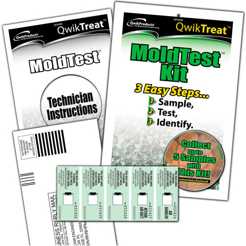 Qwik Products Mold Test Kit QT4200 - Pkg Qty 20