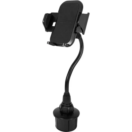 Macally Adjustable Automobile Cup Holder Mount for Smartphones & Most GPS Devices