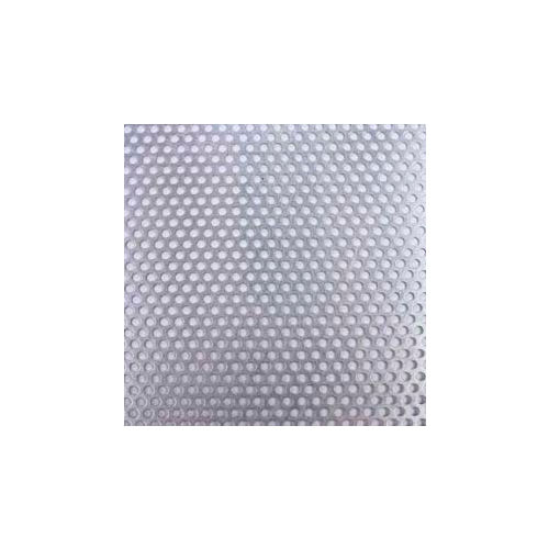 M-D Aluminum Sheet, Small Holes, 84160, 36"L x 36"W x 1/50" Thick, Silver