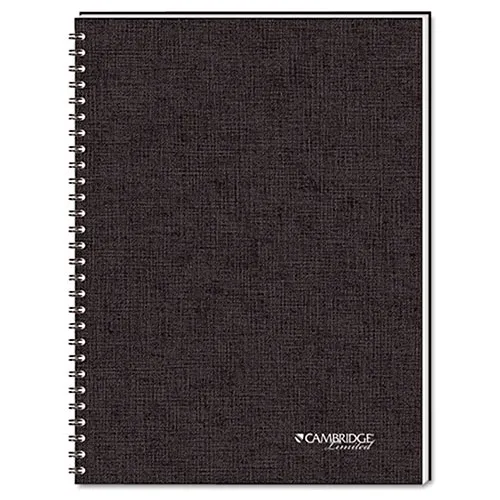 Mead® Cambridge Limited® QuickNotes Planner, Ruled, 5 3/8 x 8, White