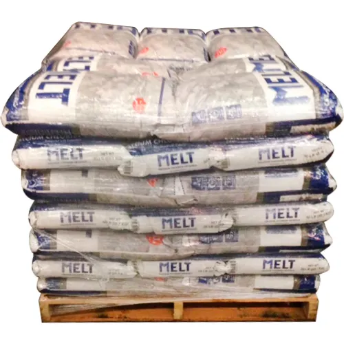 MELT Calcium Chloride Crystals Ice Melter 50 lb Bag - 49 Bags/Pallet -  MELT50CC-PLT