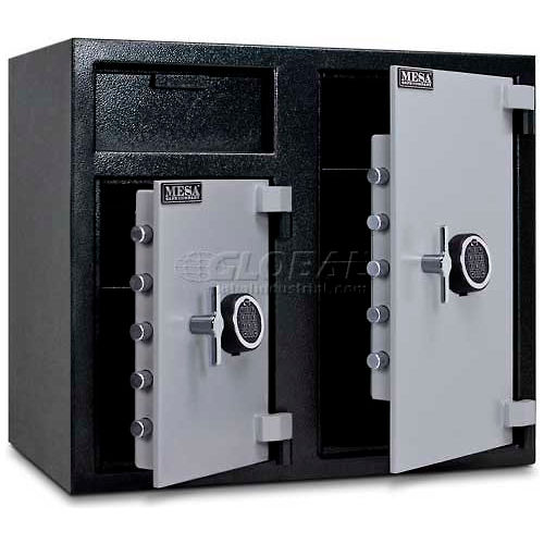 Mesa Safe B-Rate Depository Safe, Front Loading, Digital Lock, 30-3/4"W x 21"D x 27-1/4"H