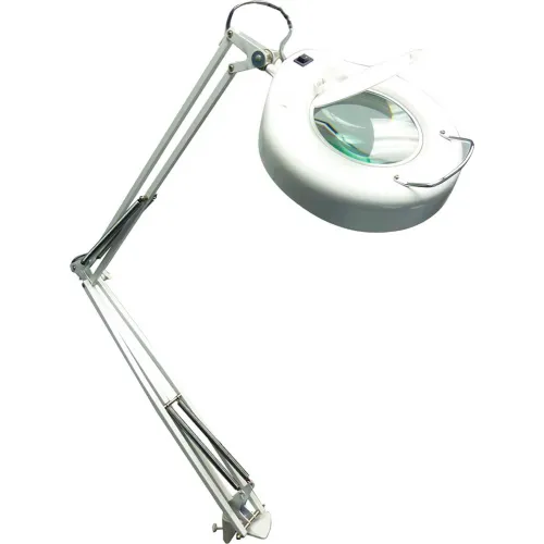 Magnifying Task Lamp, White, 5Diopter