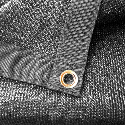 Xtarps, MNMS90B0608, 90 Shade Cloth, Shade Tarp, 6'W x 8'L, Black