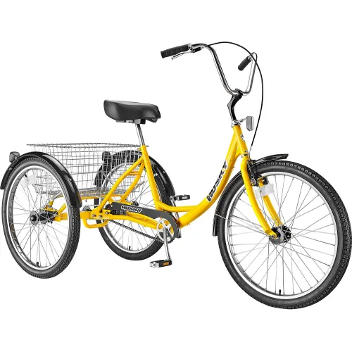 Yellow discount adult tricycle