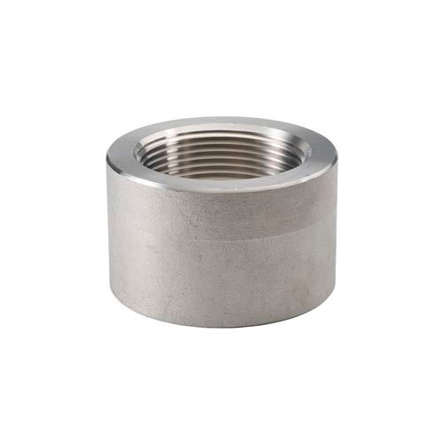 Ss 304/304l Forged Pipe Fitting 1/8&quot; Half Coupling Npt Female X Plain - Pkg Qty 45