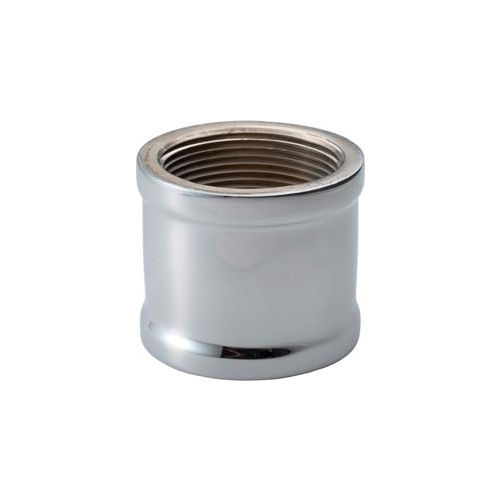 Chrome Plated Brass Pipe Fitting 1/2 Coupling Npt Female Pkg Qty 25