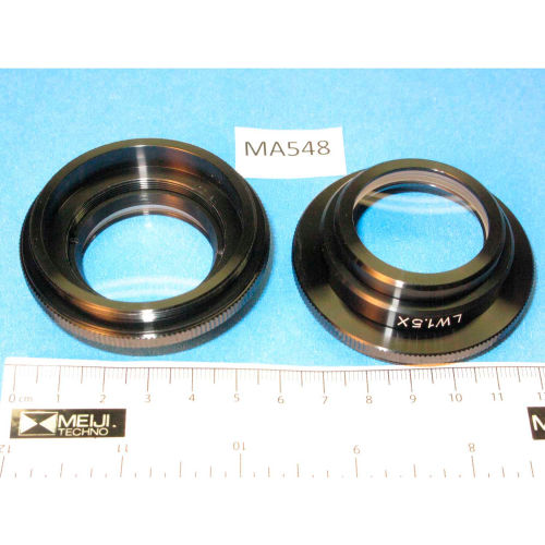 Meiji Techno MA548 Auxiliary Lens 1.5X, Working Distance 64mm