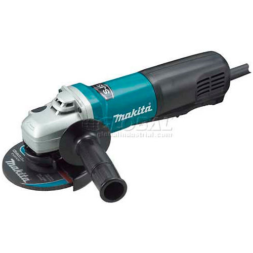 Makita 5" SJS Angle Grinder, 9565PC, 13 Amp, 11,500 RPM, 5/8"-11, Paddle Switch, Lock-Off/On
