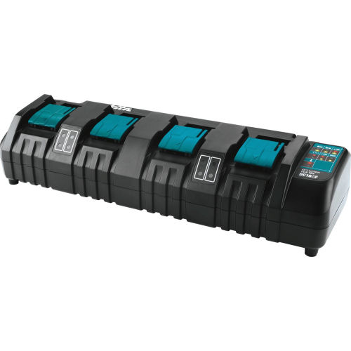 Makita&#174; LXT&#174; 4-Port Charger, Lithium-Ion, 18V, Compact, 17"L