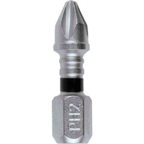 Makita® Impact XPS™ #2 Phillips 1" Insert Bit, Matte Nickel, 5/Pack