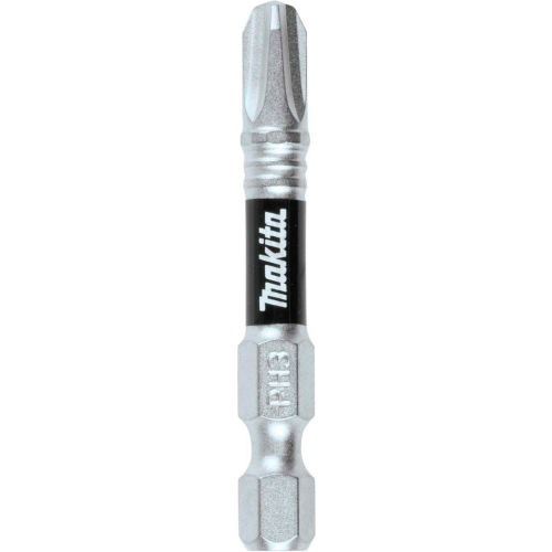 Makita® Impact XPS™ #3 Phillips 2" Power Bit, Matte Nickel, 5/Pack