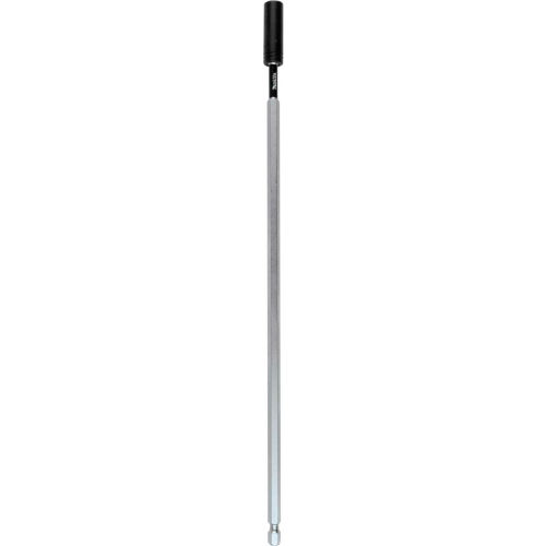 Makita® Impact XPS™ 12" Magnetic Insert Bit Holder, Matte Nickel, 1/4" Hex