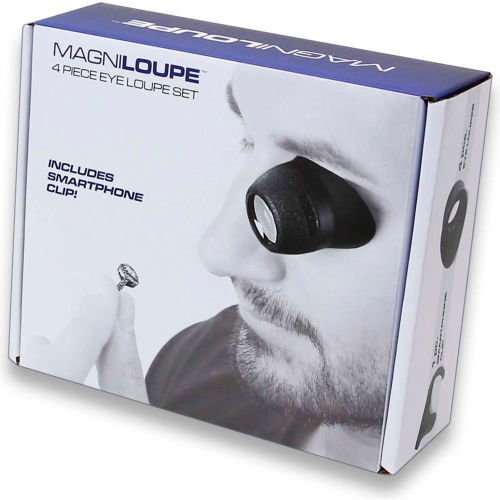 Carson® ML-20 MagniLoupe 4-Piece Eye Loupe Set (4.5x, 6.5x, 8x, 13x)