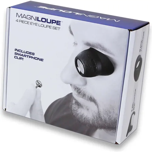 Carson ML-20 MagniLoupe 4-Piece Eye Loupe Set (4.5x, 6.5x, 8X, 13X)