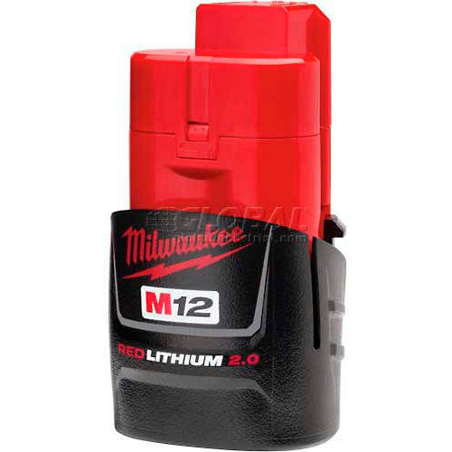 Milwaukee&#174; 48-11-2420 12V Li-Ion M12 Battery 2Ah Compact