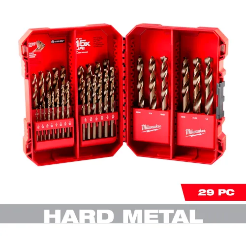 Milwaukee  RED HELIX™ Cobalt Drill Bit Set, Pack of 29 48-89-2332