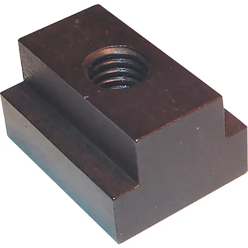 1018 Steel T-Slot Nut – Black Oxide Finish, 1/2-13 Thread, 3/4” Height – Pack Of 5, Made In USA