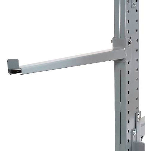 Modern Equipment 2SA12L Cantilever Rack Straight Arm With Lip 12" Long
