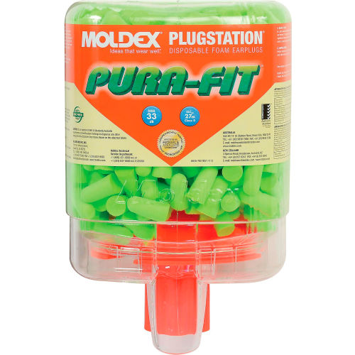 Moldex 6844 PuraFit® PlugStation® Earplug Dispensers, 250 Pairs/Dispenser