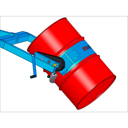 Morse® Mobile Drum Lift and Tilt 400A60 72" High for 55 Gal Drum