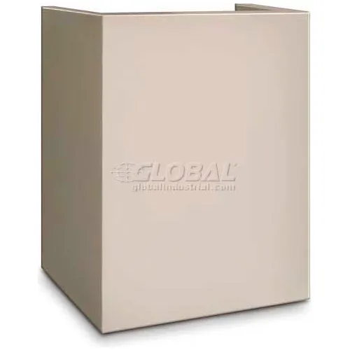 Mesa Safe Pedestal Hotel & Residential Security MP916WHT 18"W x 15"D x