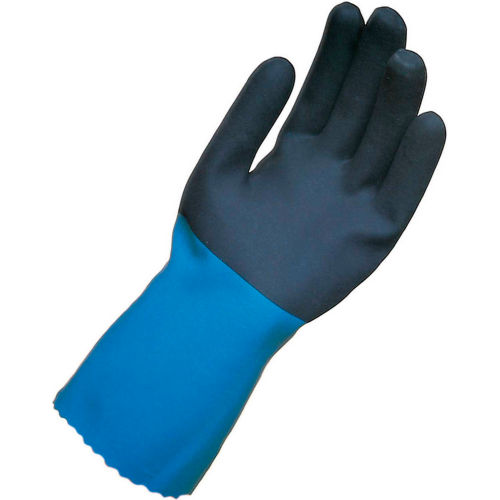 MAPA&#174; NL34 Stanzoil&#174; Neoprene Gloves, 12&quot; L, Medium Weight, 1 Pair, Size 9, 334949