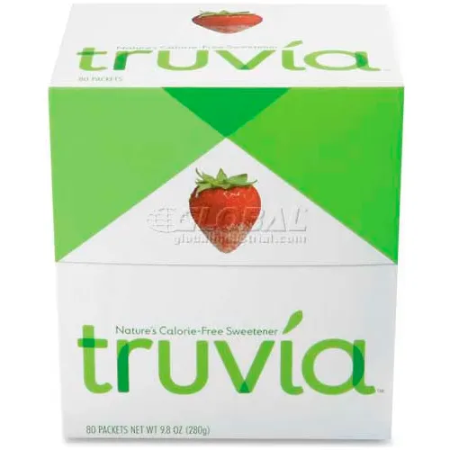 Truvia®Kosher Certified All Natural Sweetener, 0.035 oz., 80/Box