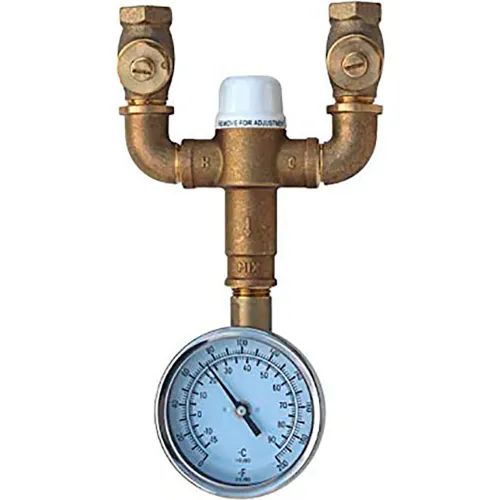ウエルズ社・ＳｏI id Ｂr a s s Ｃa r r i a g e時計 Bradley S19-2000 Navigator® Shower & Eyewash Thermostatic Mixing